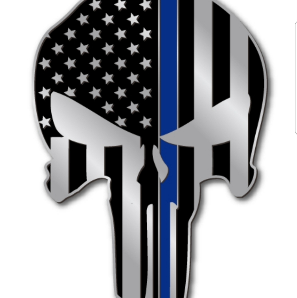 3/4" Punisher Lapel Pin (2 pack)
